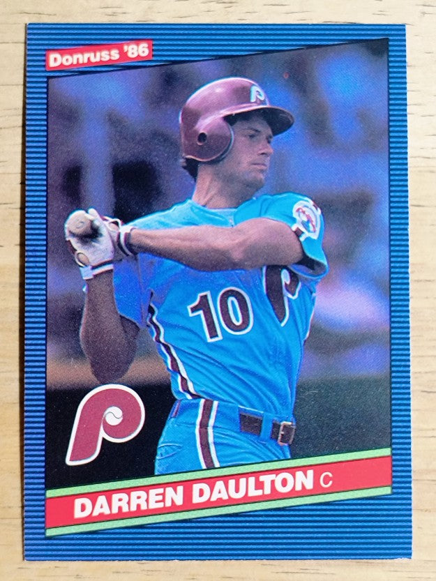 1986 Donruss #477 Darren Daulton RC