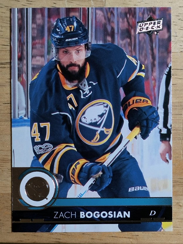 2017-18 Upper Deck #24 Zach Bogosian