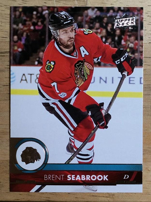 2017-18 Upper Deck #39 Brent Seabrook