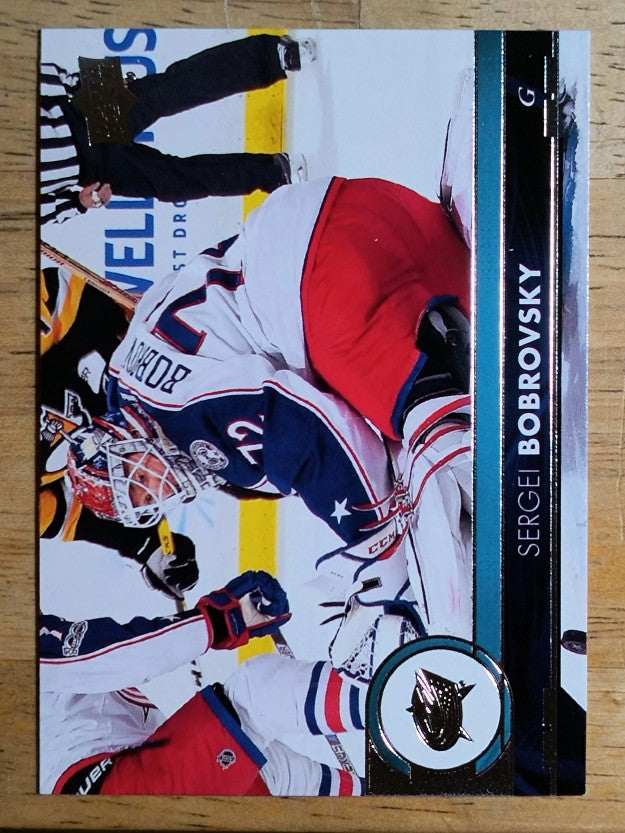 2017-18 Upper Deck #54 Sergei Bobrovsky