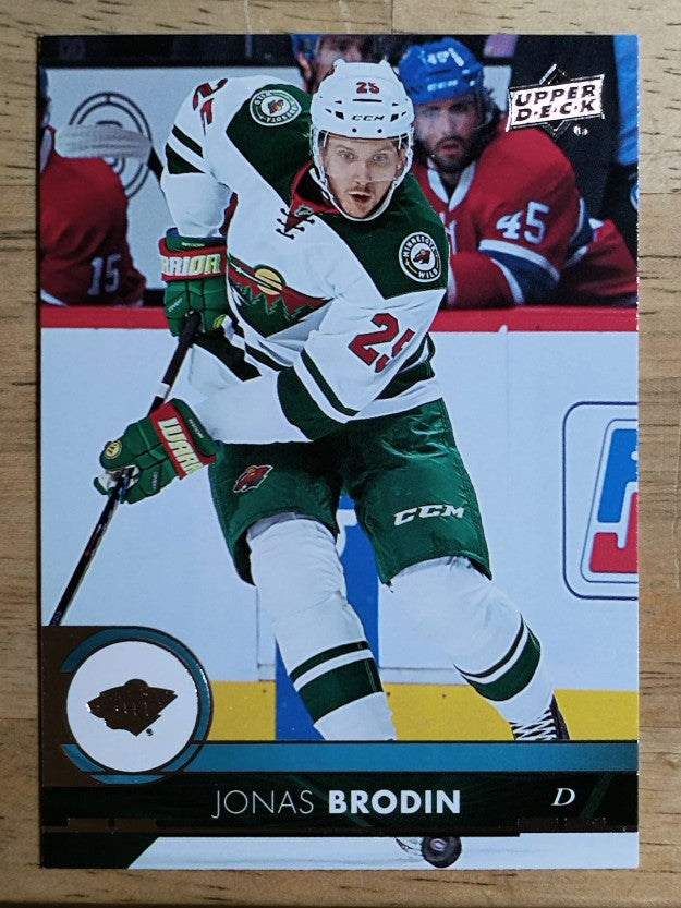 2017-18 Upper Deck #97 Jonas Brodin