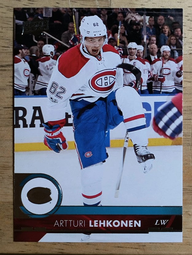 2017-18 Upper Deck #101 Artturi Lehkonen