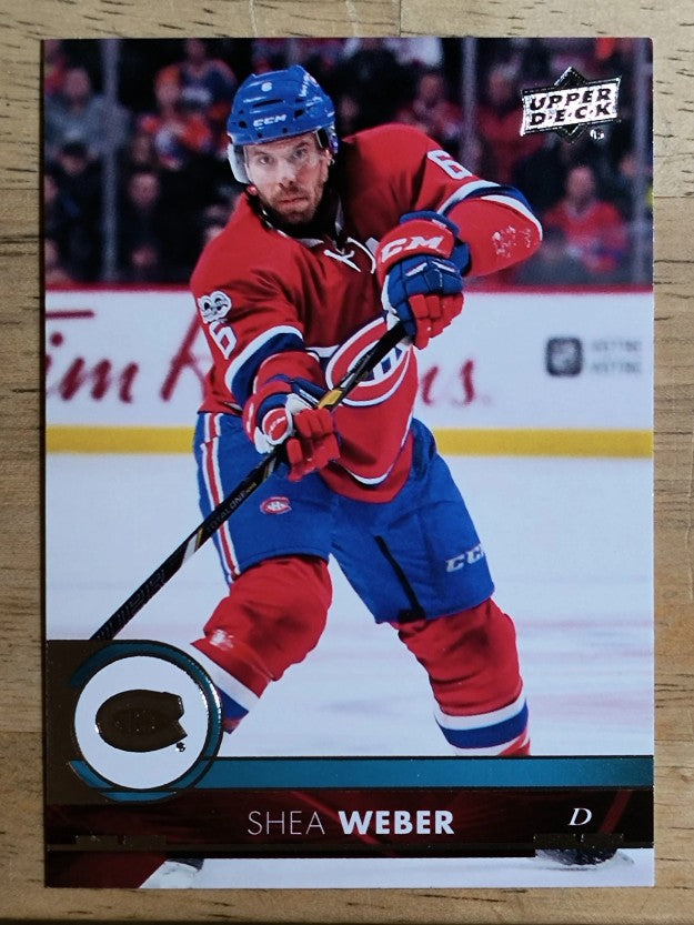 2017-18 Upper Deck #106 Shea Weber