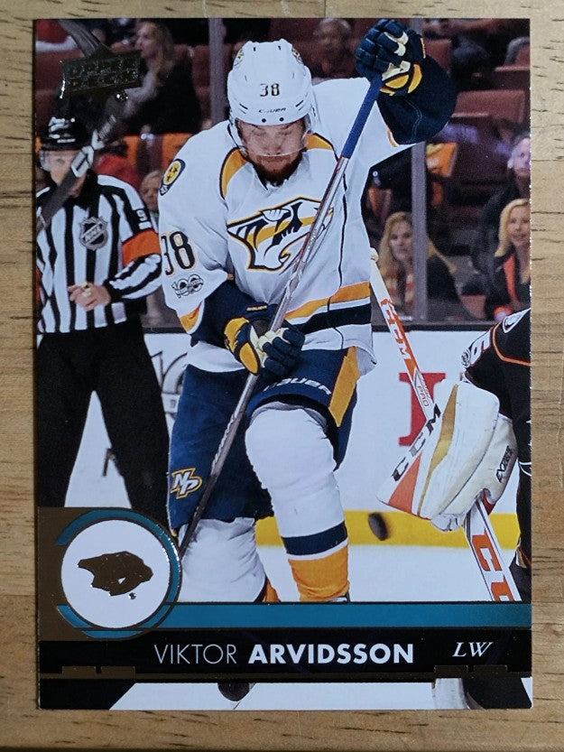 2017-18 Upper Deck #107 Viktor Arvidsson