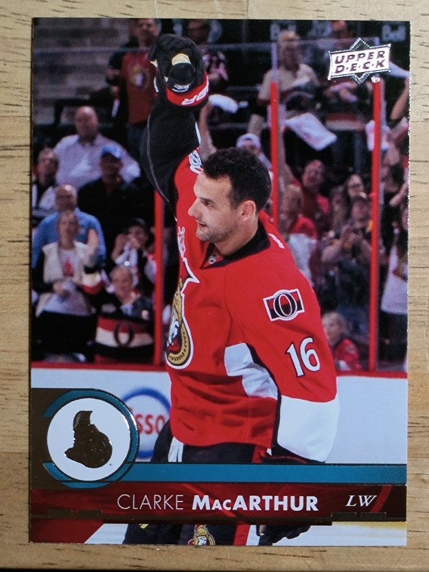 2017-18 Upper Deck #133 Clarke MacArthur