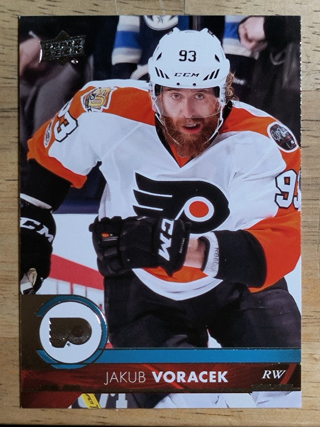 2017-18 Upper Deck #142 Jakub Voracek