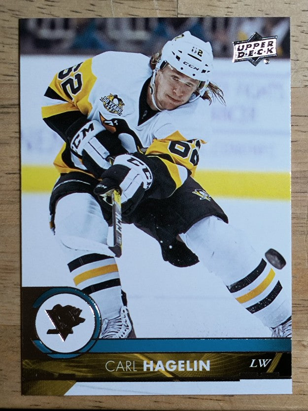 2017-18 Upper Deck #145 Carl Hagelin