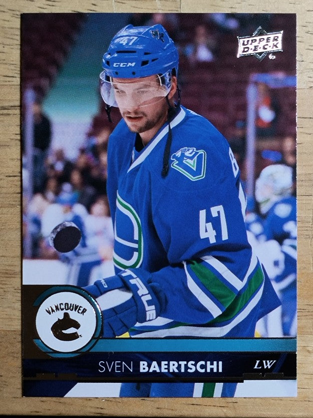 2017-18 Upper Deck #181 Sven Baertschi
