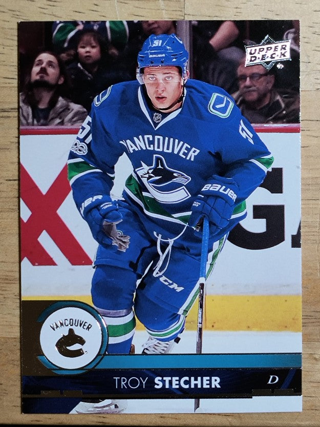 2017-18 Upper Deck #182 Troy Stecher