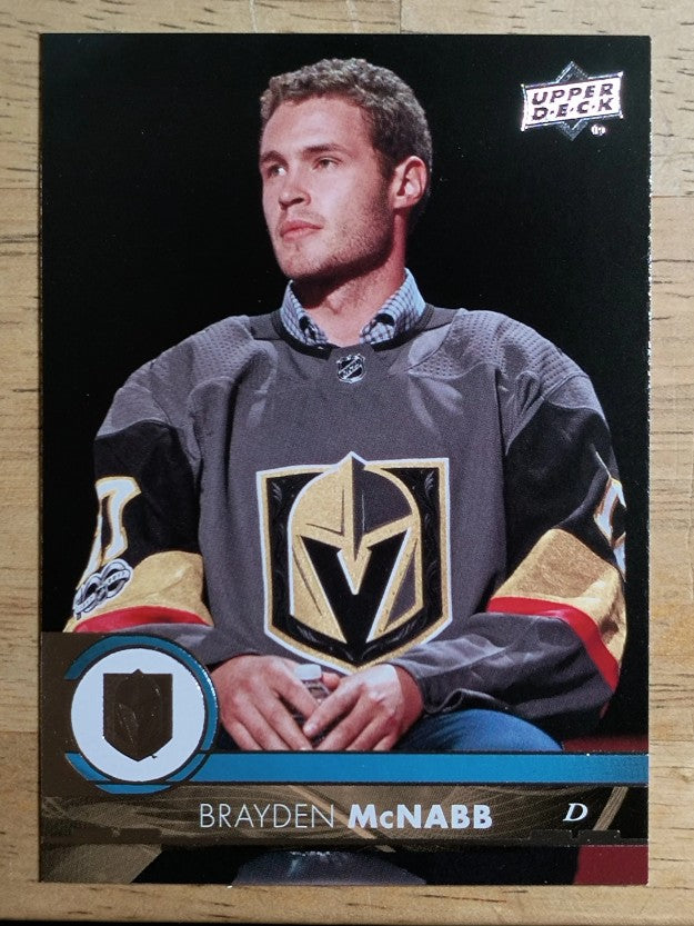 2017-18 Upper Deck #185 Brayden McNabb