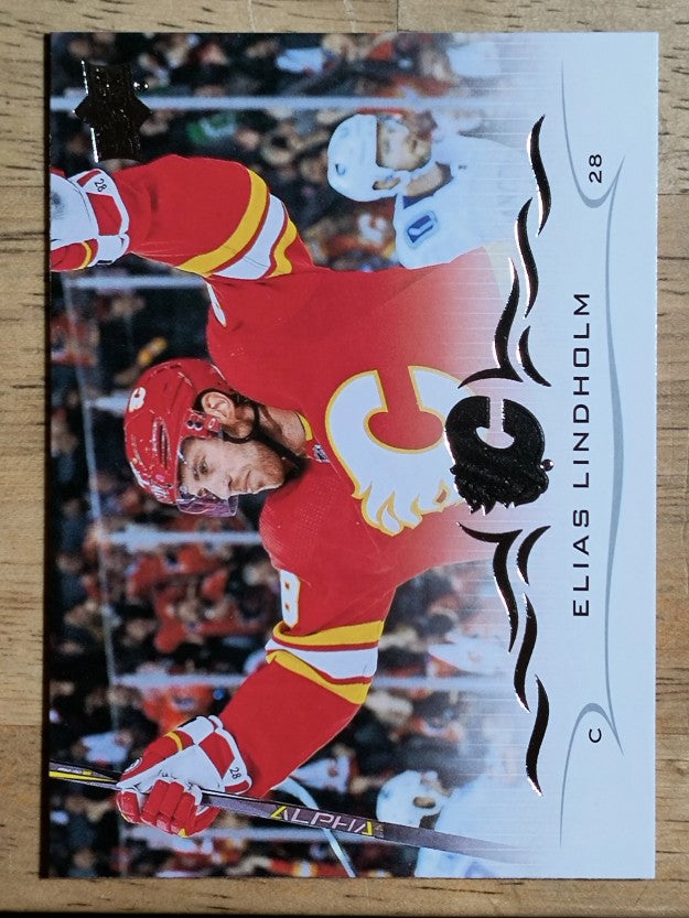 2018-19 Upper Deck #282 Elias Lindholm