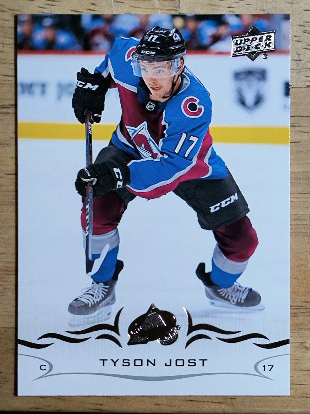2018-19 Upper Deck #297 Tyson Jost