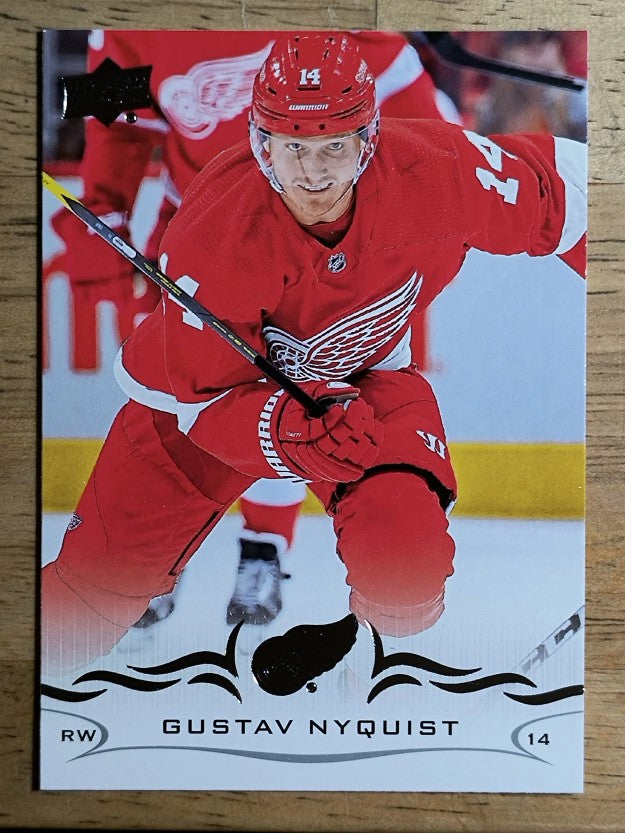 2018-19 Upper Deck #320 Gustav Nyquist