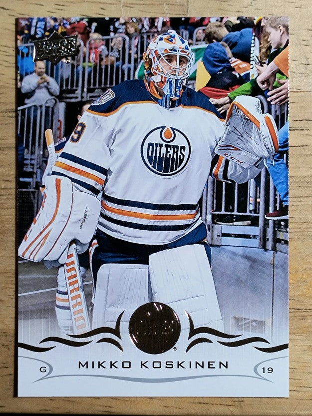 2018-19 Upper Deck #325 Mikko Koskinen