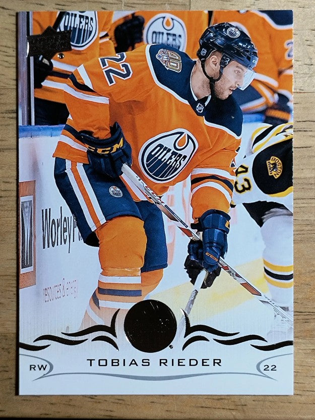 2018-19 Upper Deck #326 Tobias Rieder