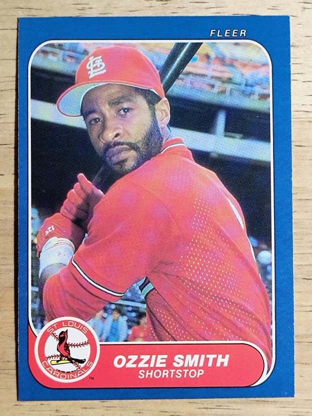 1986 Fleer #46 Ozzie Smith