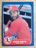 1986 Fleer #46 Ozzie Smith
