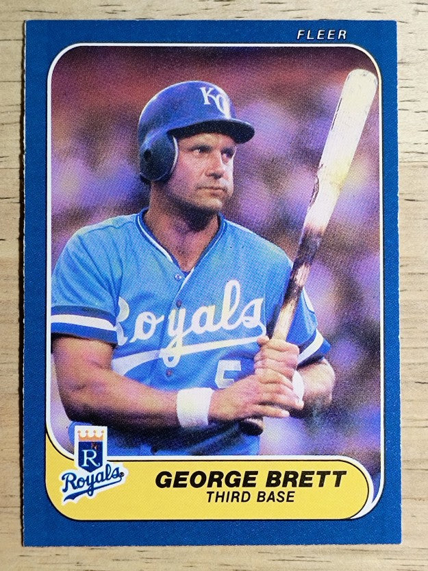 1986 Fleer #5 George Brett