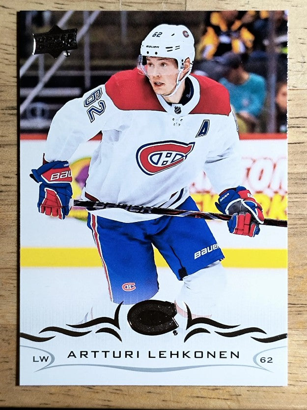 2018-19 Upper Deck #349 Artturi Lehkonen