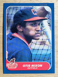 1986 Fleer #591 Otis Nixon RC