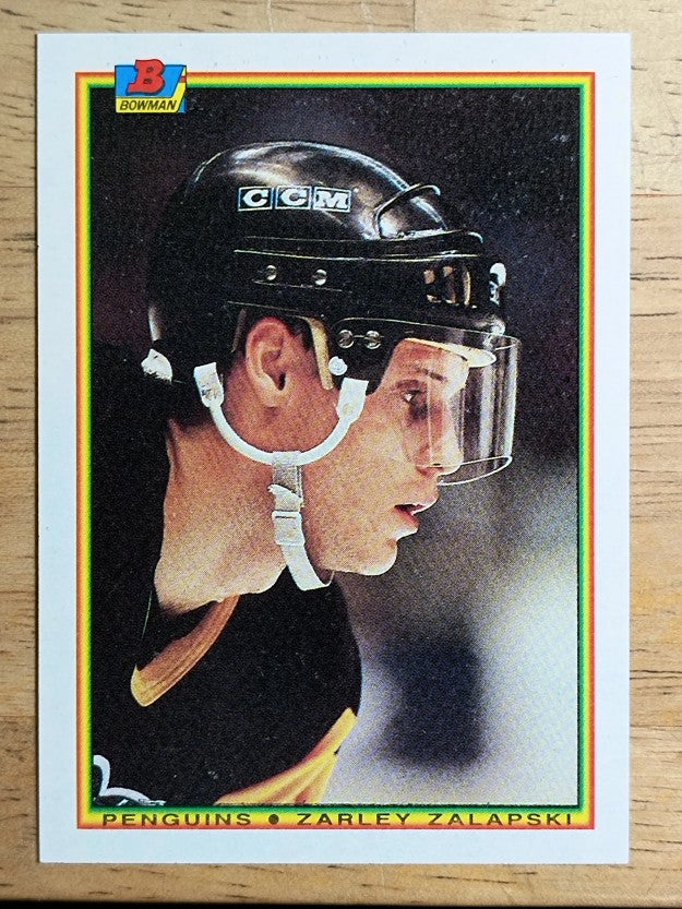 1990-91 Bowman #207 Zarley Zalapski