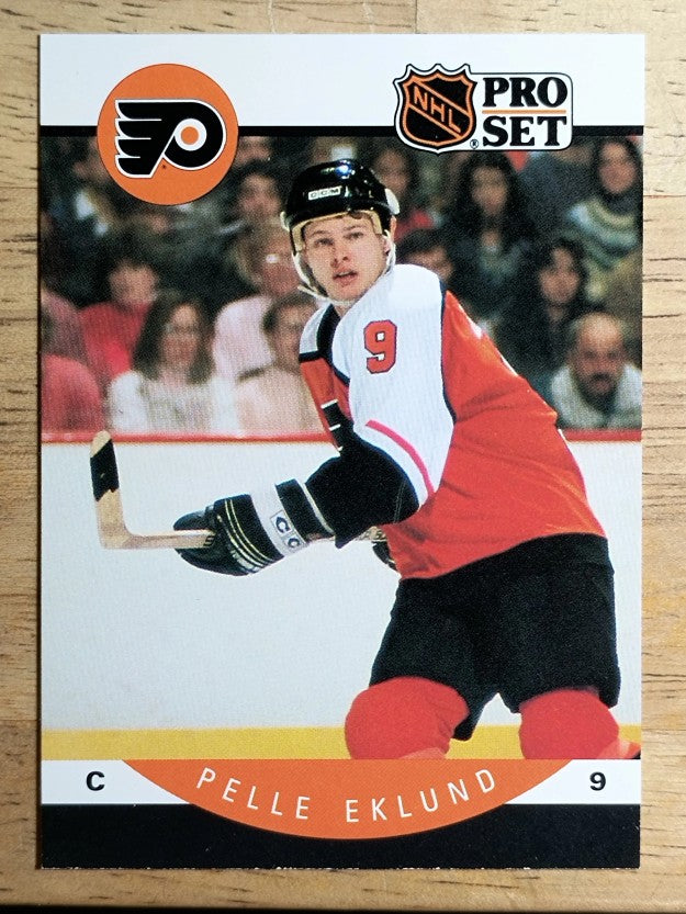 1990-91 Pro Set #215 Pelle Eklund