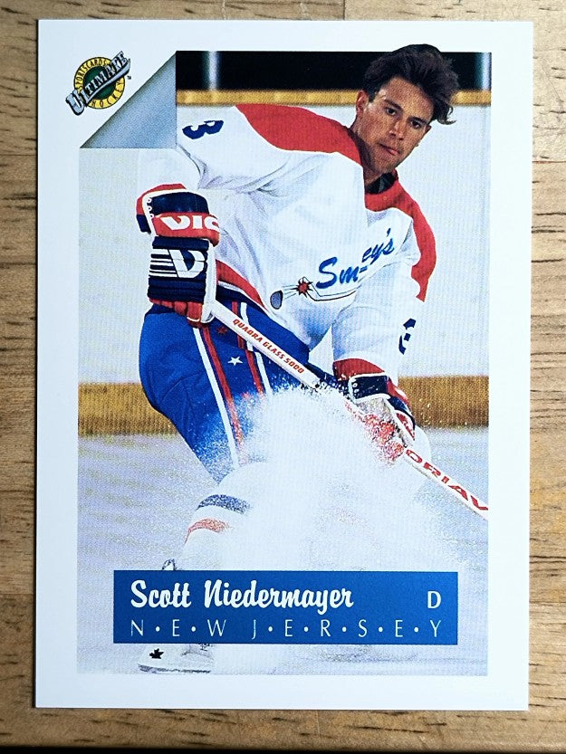 1991 Ultimate Draft #3 Scott Niedermayer