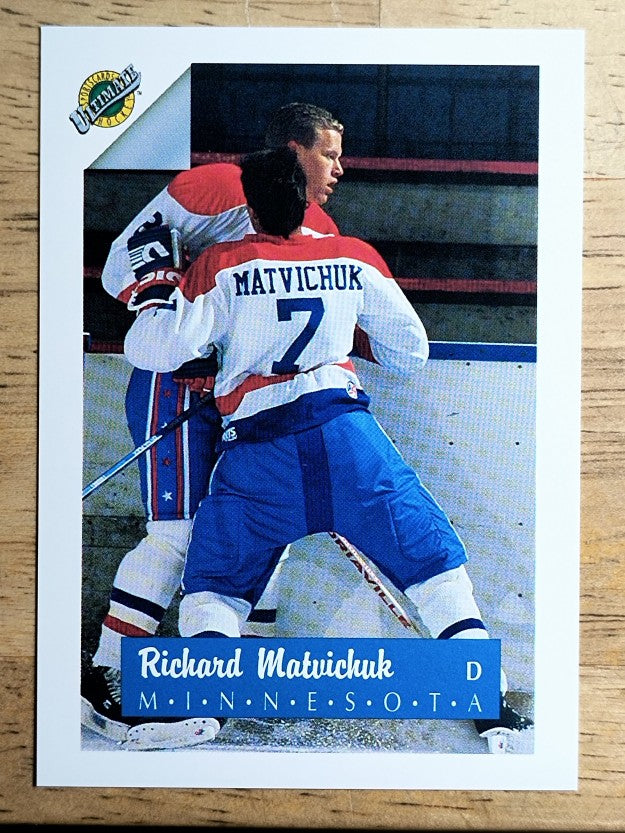 1991 Ultimate Draft #7 Richard Matvichuk