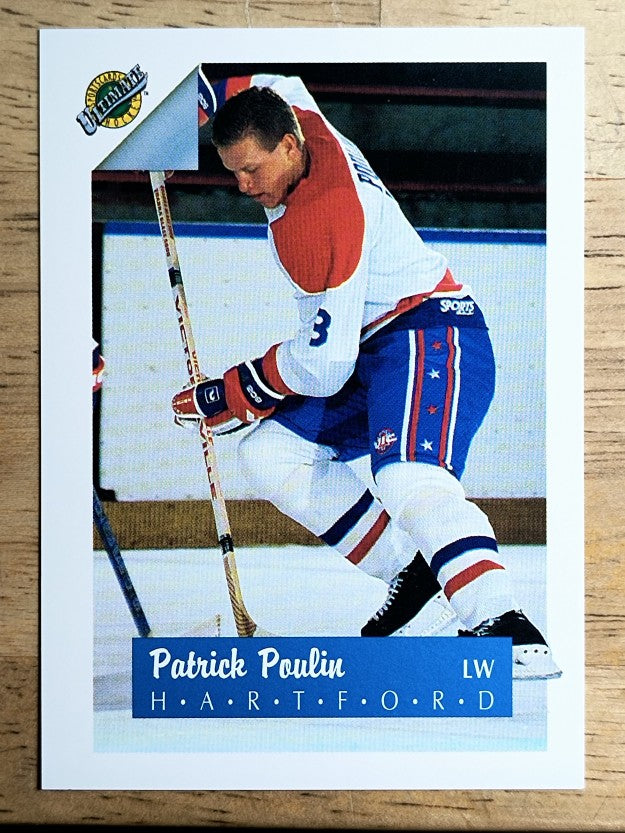 1991 Ultimate Draft #8 Patrick Poulin