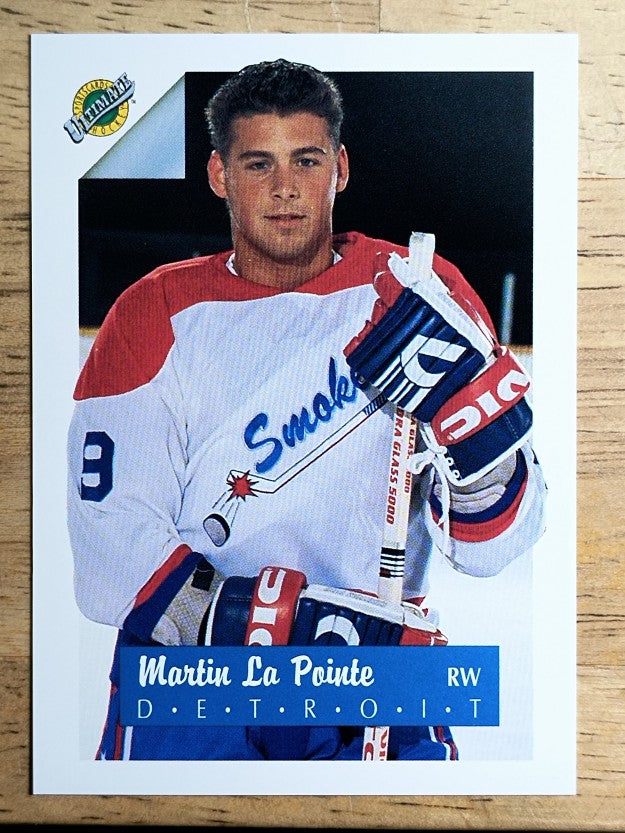 1991 Ultimate Draft #9 Martin Lapointe