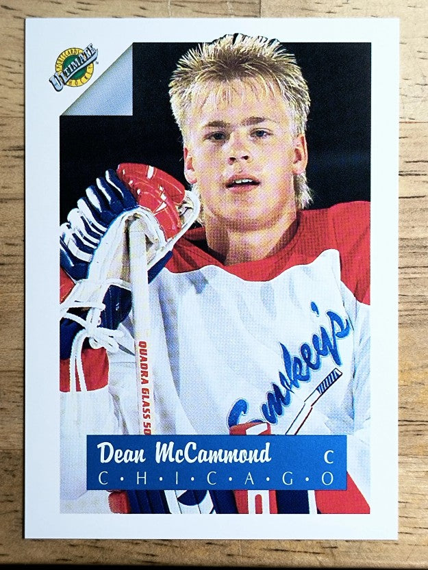 1991 Ultimate Draft #18 Dean McAmmond
