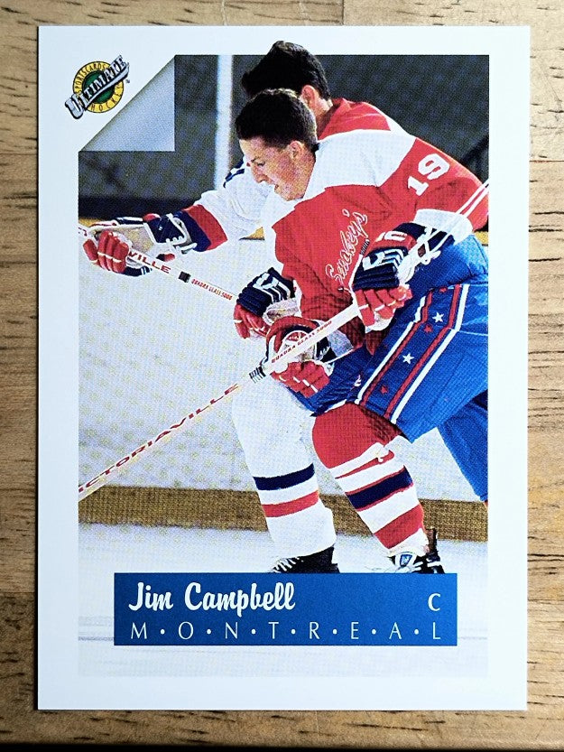 1991 Ultimate Draft #19 Jim Campbell