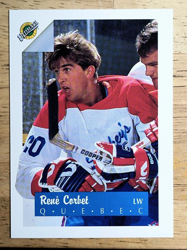 1991 Ultimate Draft #20 Rene Corbet