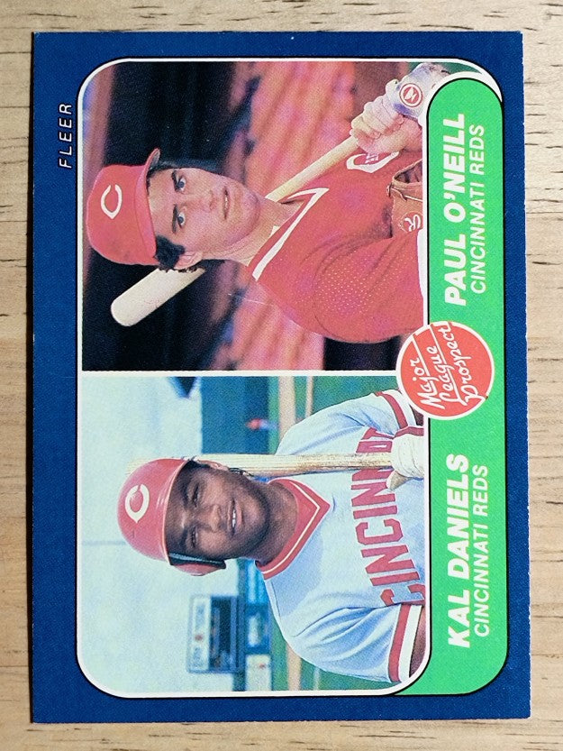 1986 Fleer #646 Paul O'Neill RC