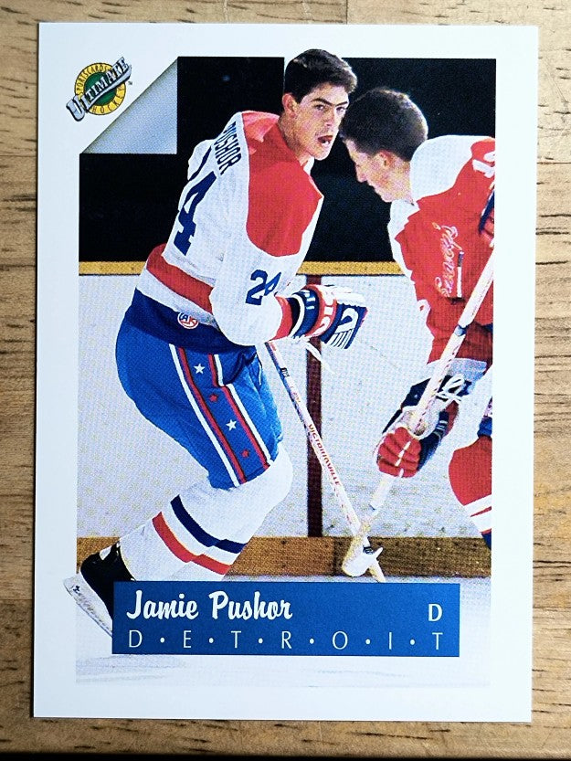 1991 Ultimate Draft #24 Jamie Pushor