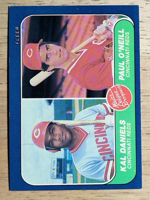 1986 Fleer #646 Paul O'Neill RC