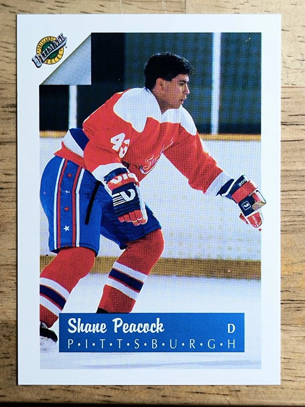 1991 Ultimate Draft #43 Shane Peacock