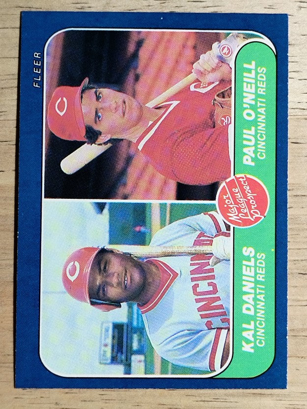 1986 Fleer #646 Paul O'Neill RC