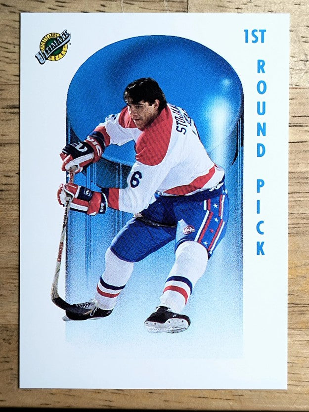 1991 Ultimate Draft #62 Alek Stojanov FDP