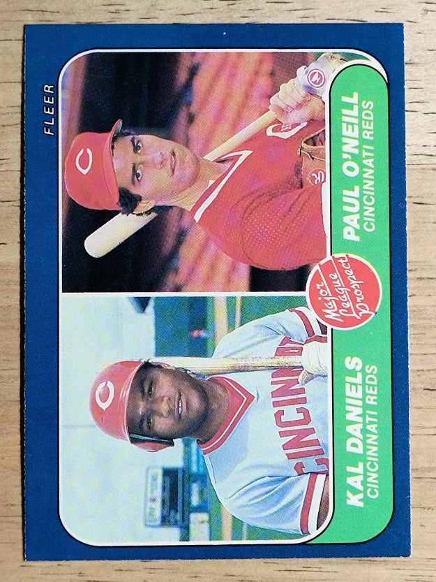 1986 Fleer #646 Paul O'Neill RC