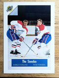 1991 Ultimate Draft #76 The Swedes/Markus Naslund/Peter Forsberg