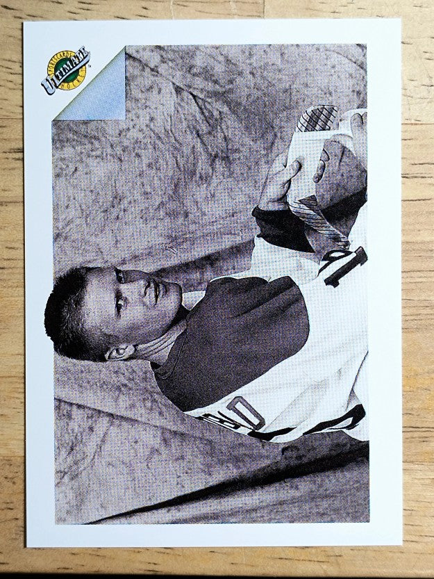 1991 Ultimate Draft #85 Niklas Sundblad BW
