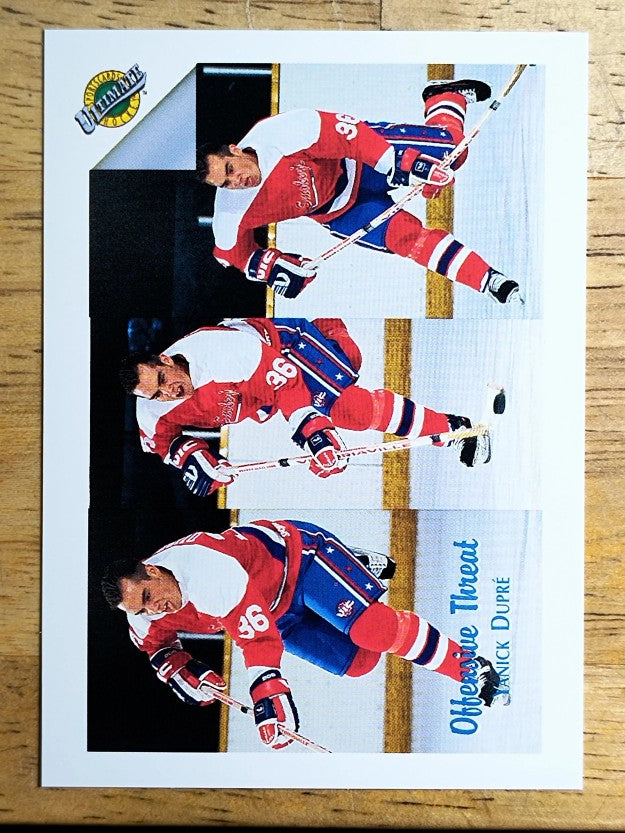 1991 Ultimate Draft #88 Offensive Threats/Yanic Dupre/Mikael Nylander