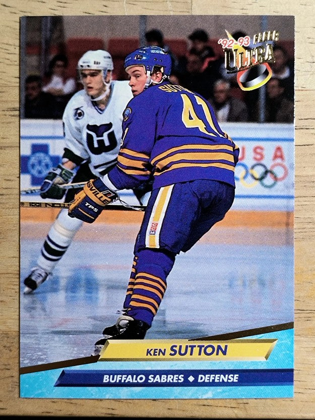 1992-93 Ultra #20 Ken Sutton