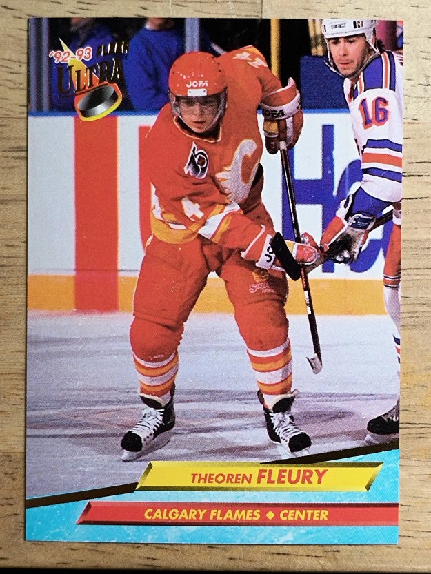 1992-93 Ultra #21 Theo Fleury