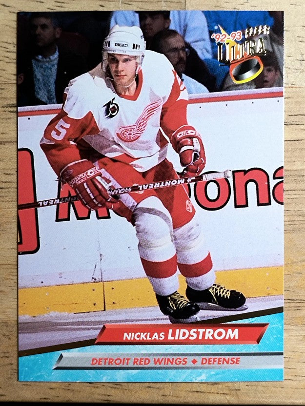 1992-93 Ultra #51 Nicklas Lidstrom