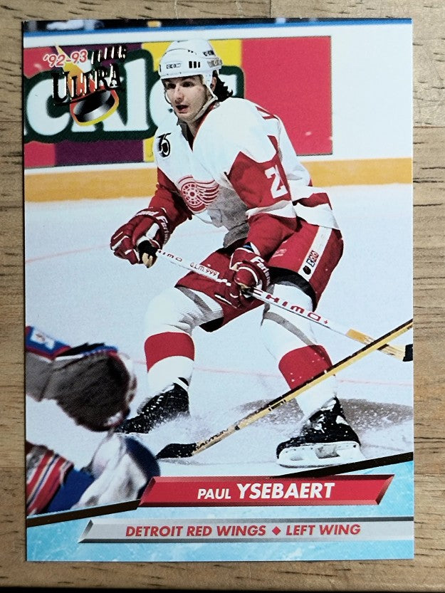1992-93 Ultra #54 Paul Ysebaert