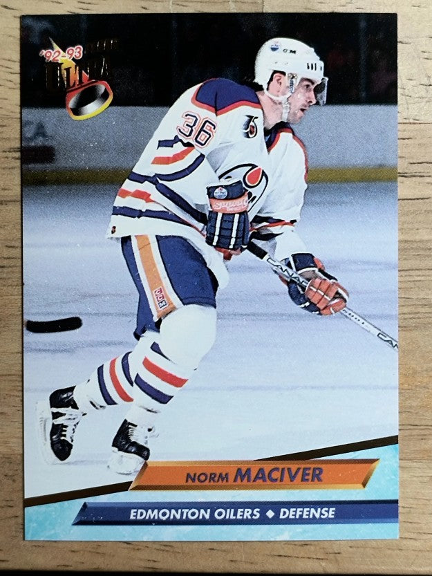 1992-93 Ultra #61 Norm Maciver