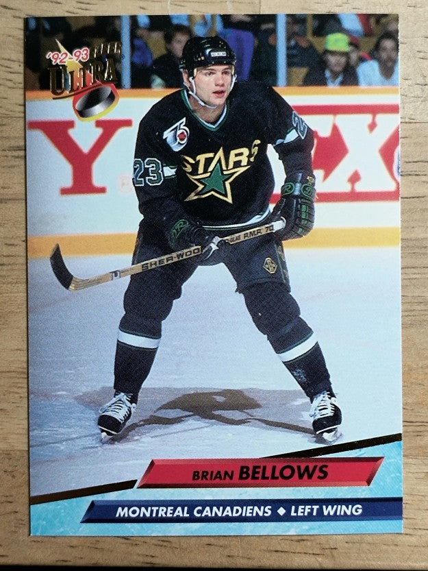 1992-93 Ultra #100 Brian Bellows