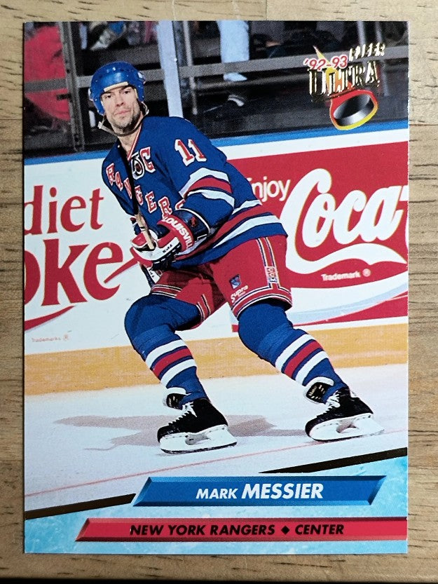 1992-93 Ultra #139 Mark Messier